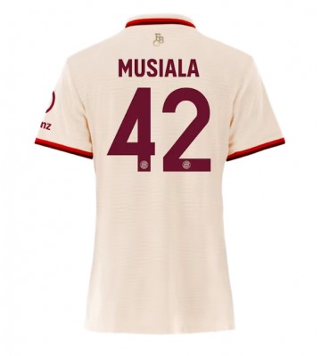 Bayern Munich Jamal Musiala #42 Tercera Equipación Mujer 2024-25 Manga Corta